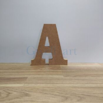 Letra de madera A