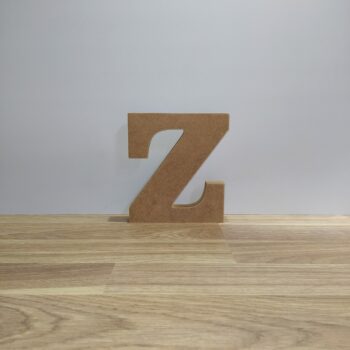 Letra de madera Z