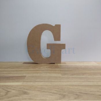 Letra de madera G