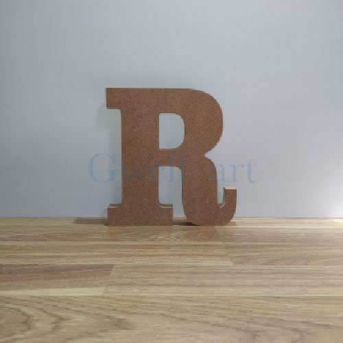Letra de madera R