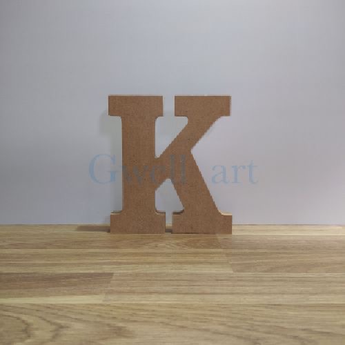 Letra de madera K
