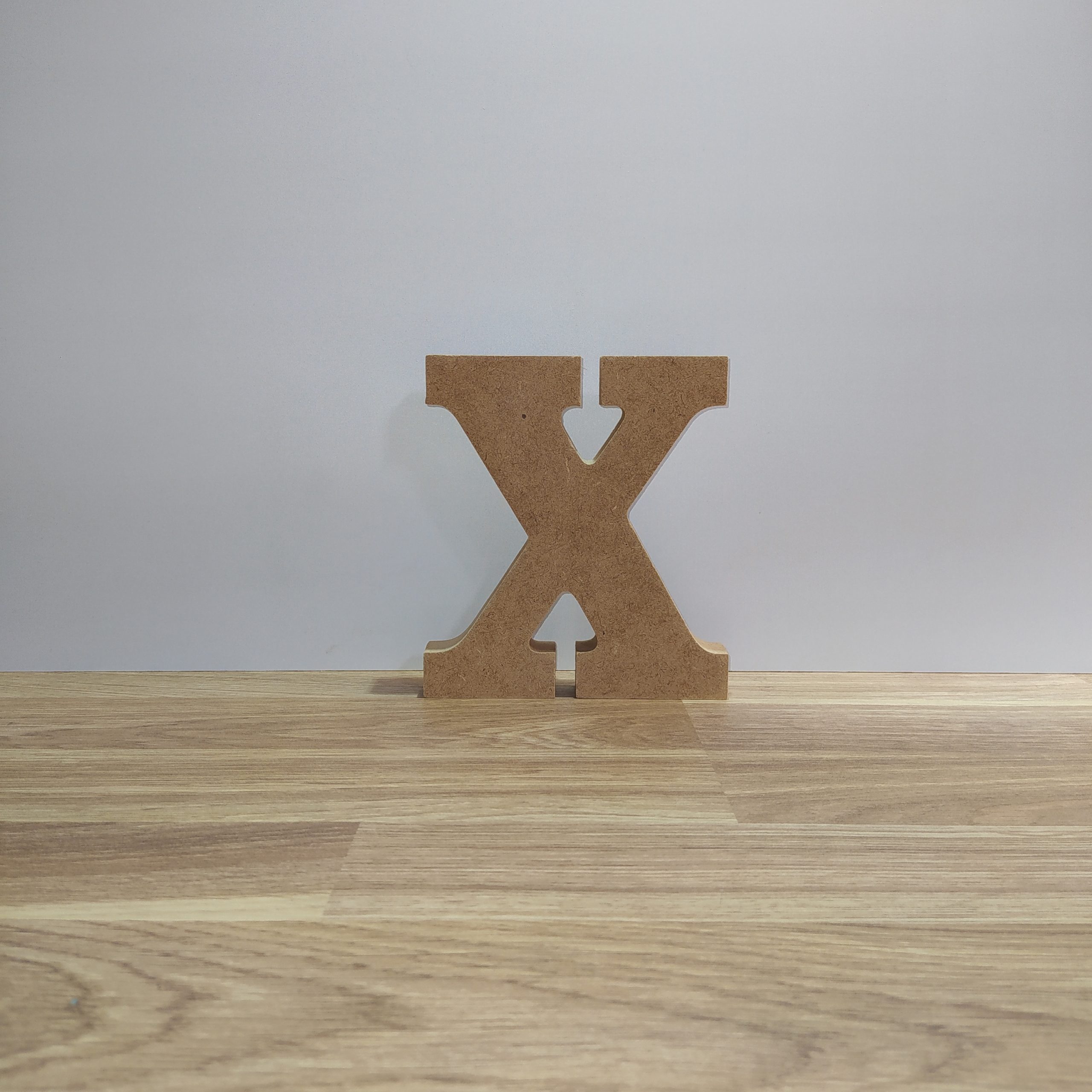 Letra de madera X