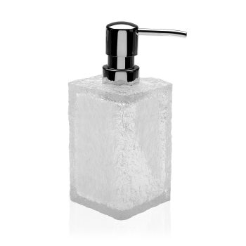DISPENSADOR DE BAÑO TRANSPARENTE MODELO FLOYD